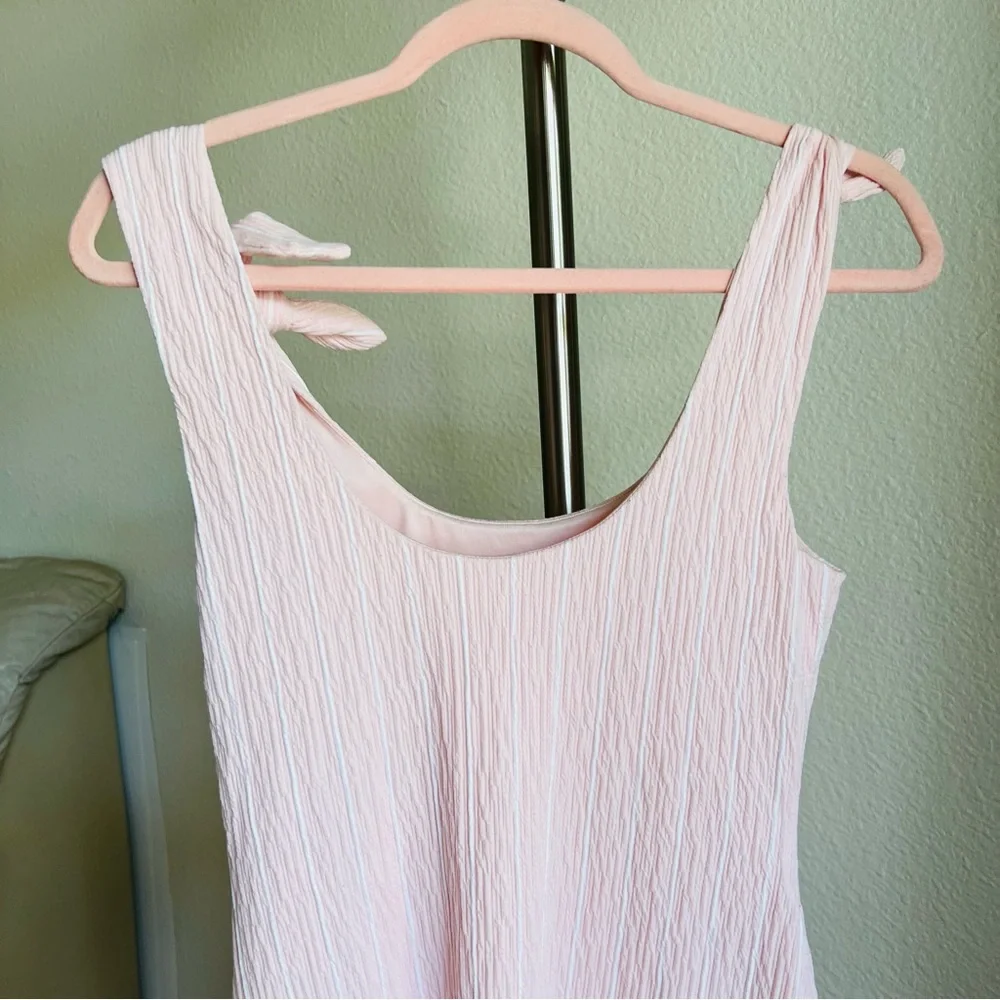 Lovers + Friends McCall Mini Dress Size M
Pink and White Stripe Sleeveless - Picture 10 of 11